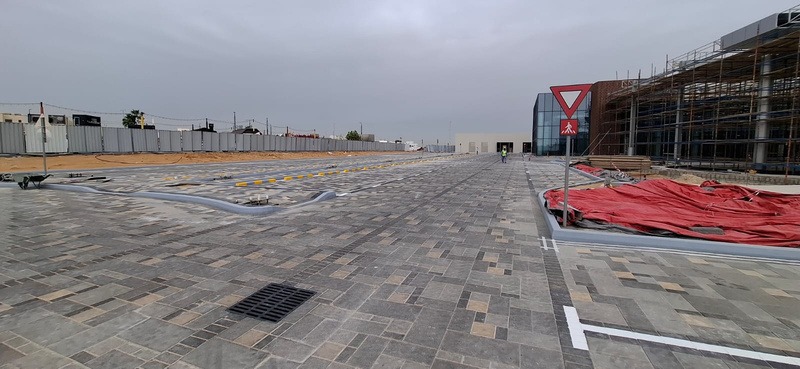 Shamkha Mall Paving Works - project view 2
