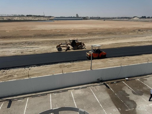 Service Road Construction - project view 1